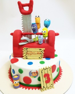 Cartoon Characters Kids Birthday Cake | Customized Cakes | Order Online |  Free Delivery in Lahore